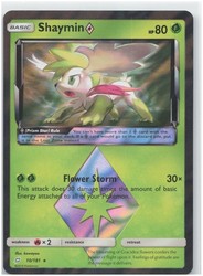Shaymin Prism Star 10/181 Team Up Holo