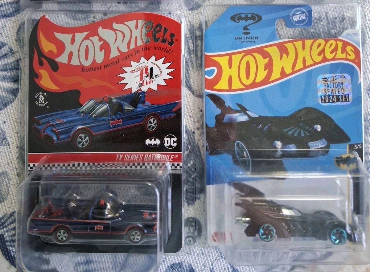 Hot Wheels Red Line Club Batman Diecast Cars, Trucks & Vans for