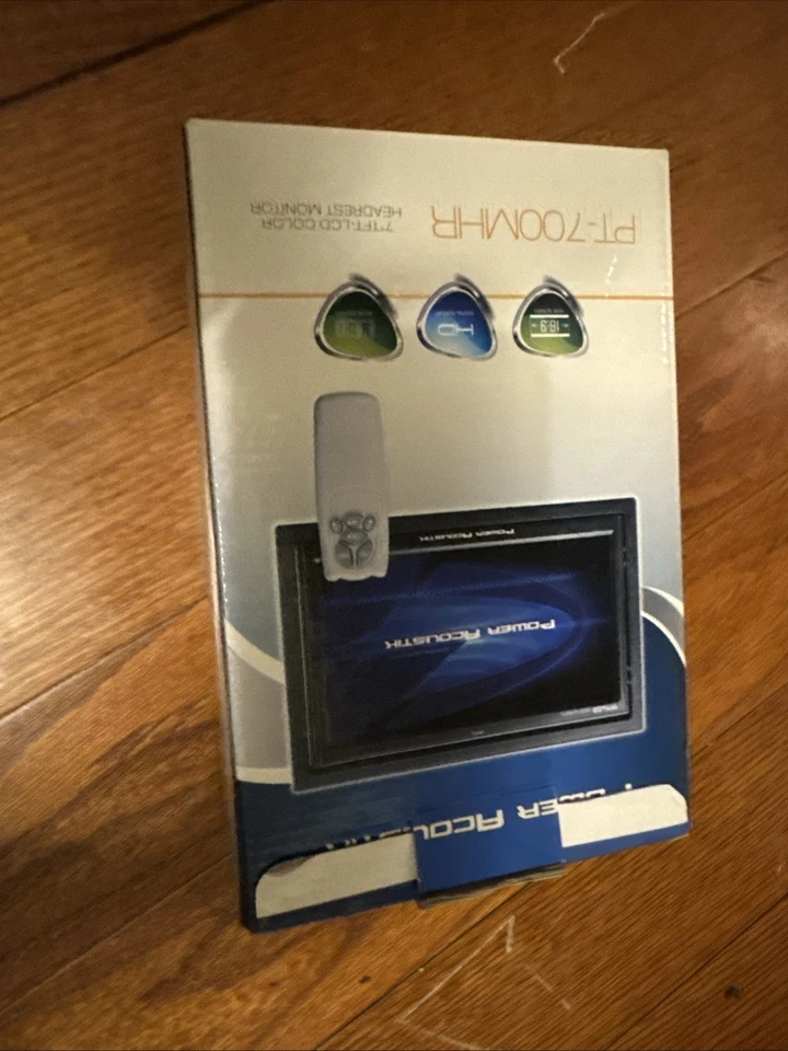 Power Acoustik HDVD71CC 7-Inch Headrest Monitor with LCD Screen, DVD, USB, SD, a - Image 2 of 2