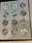 Lot Of 36 Franklin Half Dollars