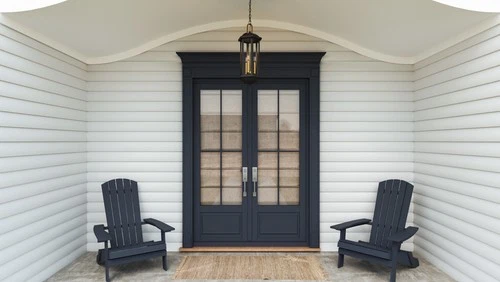 Quoizel CFD1910 Crestfield 3 Light 10"W Outdoor Mini Pendant - Black - Picture 3 of 8