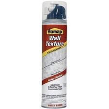 Homax 4060-06 Knockdown Wall Texture, Liquid, Solvent, Gray/White, 10 oz Can