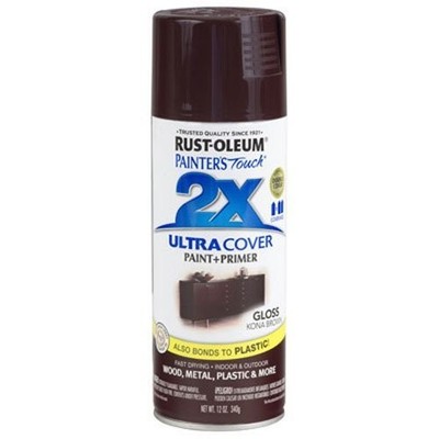 RUST-OLEUM 647-249102 PAINTERSTOUCH 2X GLOSS KONA BROWN
