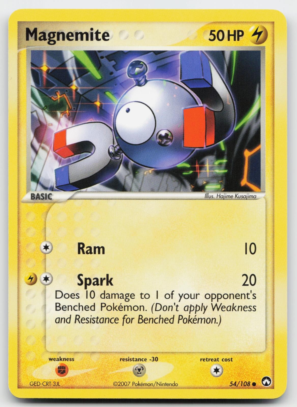 Magnemite 54/108 Common Power Keepers Pokemon Near Mint