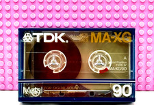 TDK MA-XG 90 1987 JAPAN TYPE IV BLANK CASSETTE TAPE (1) (SEALED)