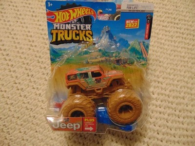 2022 OFF ROAD MUD JEEP Hot Wheels Monster Truck ALWAYS ship in a  Box