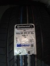 1 New Continental Contisportcontact 5p - 28535zr21 Tires 2853521 285 35 21
