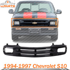 New Front Grille Shell For 94-97 Chevrolet S10 95-97 Blazer Black Plastic