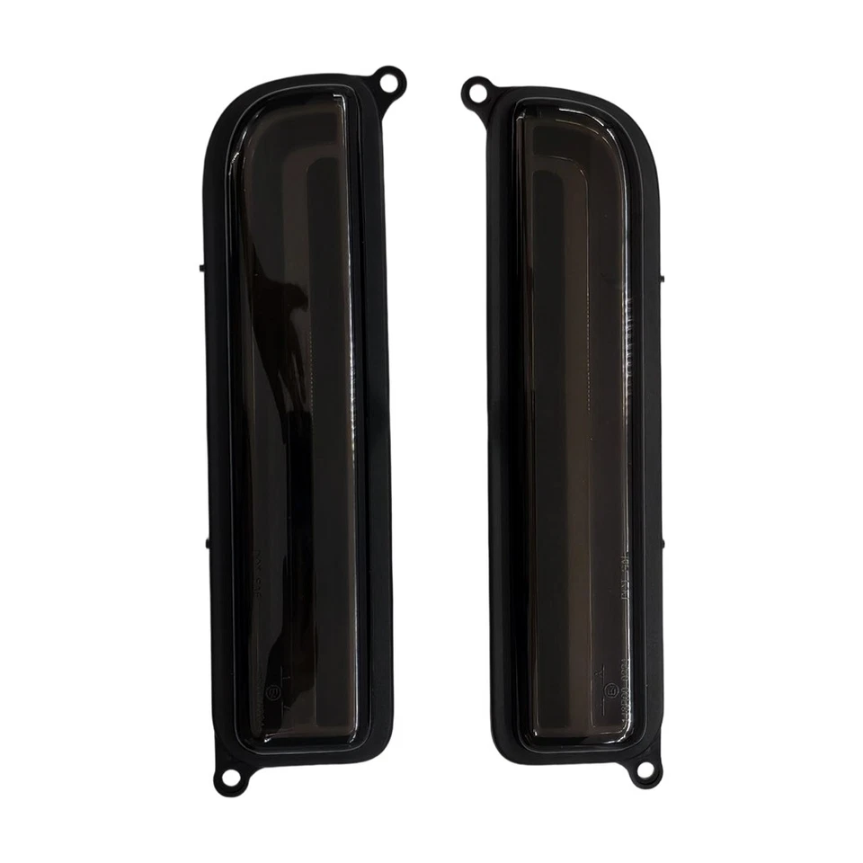 2 indicatori di direzione oscurati anteriori luce di posizione per Jeep Cherokee XJ 1997-2001 - Immagine 2 di 4