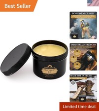 Heavy Duty LP Leather Conditioner Natural Oil Beeswax Formula 8oz