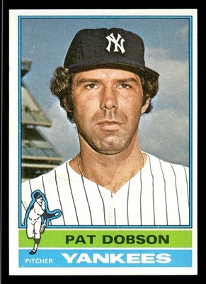 1976 Topps #296 Pat Dobson *Fresh from Pack!*