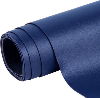 Smooth Faux Leather Fabric 16'' X 54'' Soft Solid Color Vegan Synthetic Leather Sh