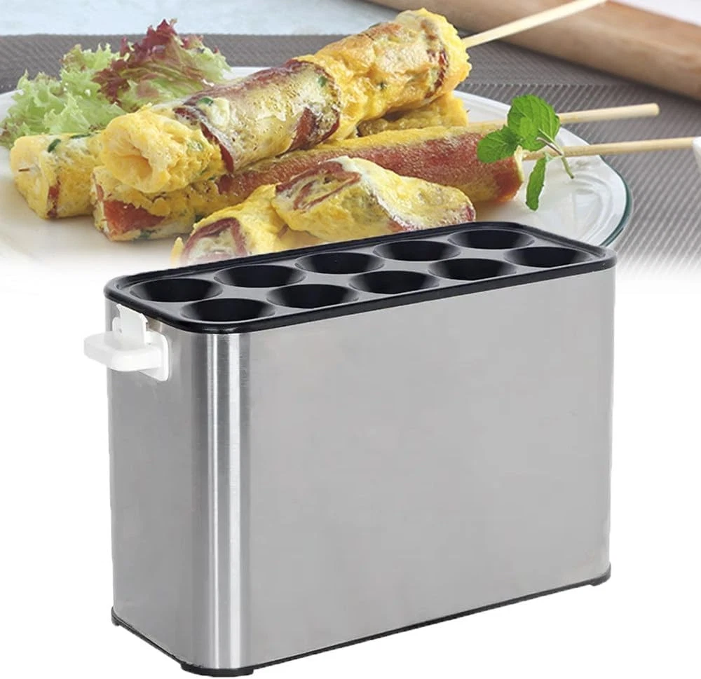 110V Egg Roll Maker Automatic Omelette Maker Egg Sausage Hot Dog Roll Maker
Opens in a new window or