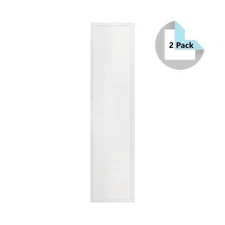 Euri Lighting EBPN14-40W103sw-2 (2 Pack) Color and Lumen Select 1x4 LED Panel...