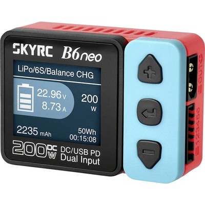SKYRC B6neo Modellbau-Ladegerät  10 A Blei, LiFePO, LiHV, LiIon, LiPo, NiCd, ...