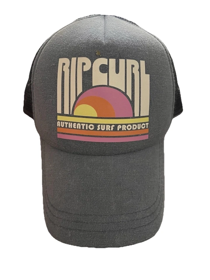 Sombrero Rip Curl Hawaii Snapback Trucker Azul Surfer De Colección Y2K Azul Foto 2 de 4