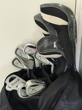 *LADIES SLAZENGER PANTHER X SET OF GOLF CLUBS - IDEAL STARTER SET + CART BAG*