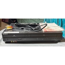 Sony SLV-D380P DVD/VHS Combo Player  Recorder VCR Tested Working With Remote