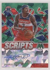 2020-21 Panini Mosaic Scripts Green Ice Prizm Bradley Beal #SC-BBE Auto 03rx