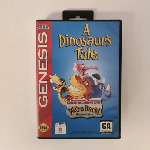 Dinosaur's Tale (Sega Genesis, 1994) Complete