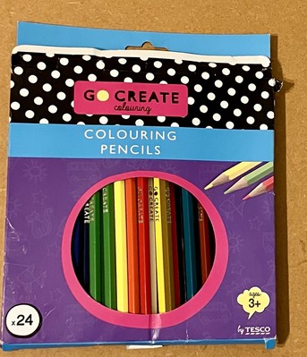 24 x Go Create Farbstifte Set. Alles in sehr gutem Zustand.