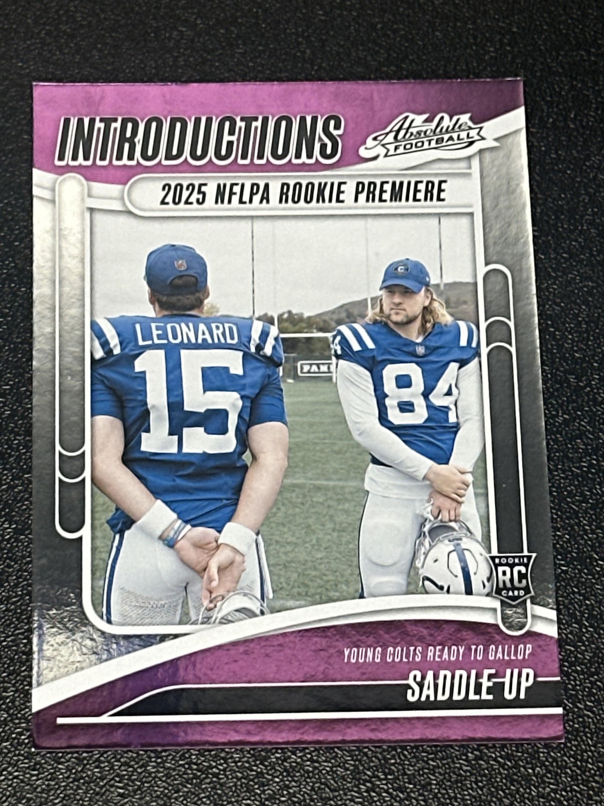 2025 Panini Absolute #I-RLD Saddle Up Introductions