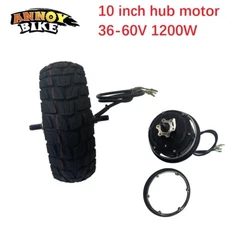 10 Inch Split Hub Motor 36V-60V 1200W Disc Brake Electric Scooter Bicycle Motor