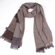 Men's Classic Versatile Autumn Neckwear Warm Plaid Fringe Scarf Men's Gift