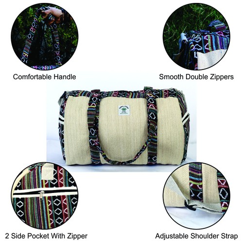 Duffle Bag Gift For Boho Men Women Travelling Luggage Gym Bag Weekender Bag - Picture 44 of 91
