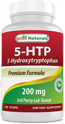 Best Naturals 5-HTP 200 mg 120 Vcaps