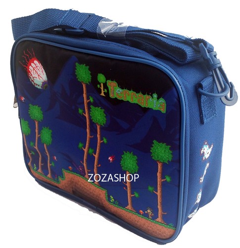 Terraria 16" Large School Roller Backpack Rolling & Lunch Bag Insulated - Picture 7 of 7