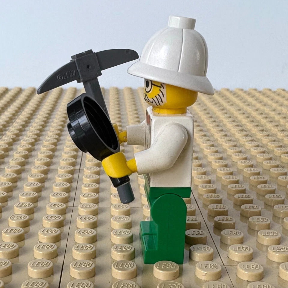 LEGO Adventurer Desert: Dr Charles Lightning, PICKAXE, adv005, 5988, RUINAS 1998 Foto 4 de 4