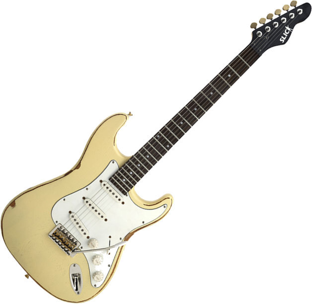 Slick SL57 Vintage Cream ST-Стильная электронная гитара с аутентичным винтажным звуком 60990₽