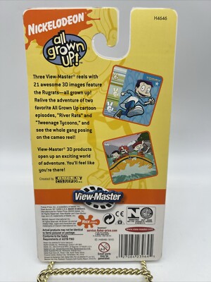 Nickelodeon Rugrats All Grown Up View-Master 3D Reels TV
