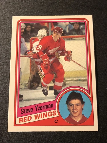 1984-85 O-Pee-Chee Steve Yzerman #67 Rookie RC HOF NM