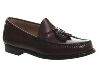 Mens G.h Bass Larkin Tassel Loafers Wine Leather Formal Shoes Mens G.h Bass Larkin Tassel Loafers Wine Leather Formal Shoes