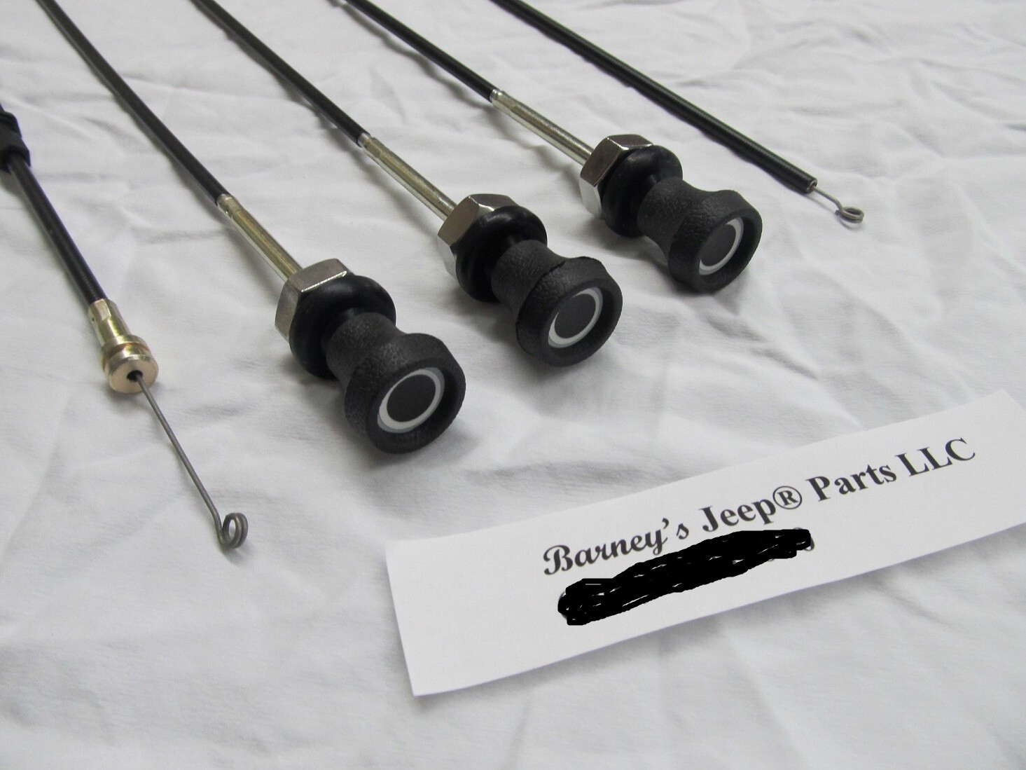 FITS 1978 - 1986 JEEP CJ HEATER CONTROL 5 PIECE CABLE SET US
