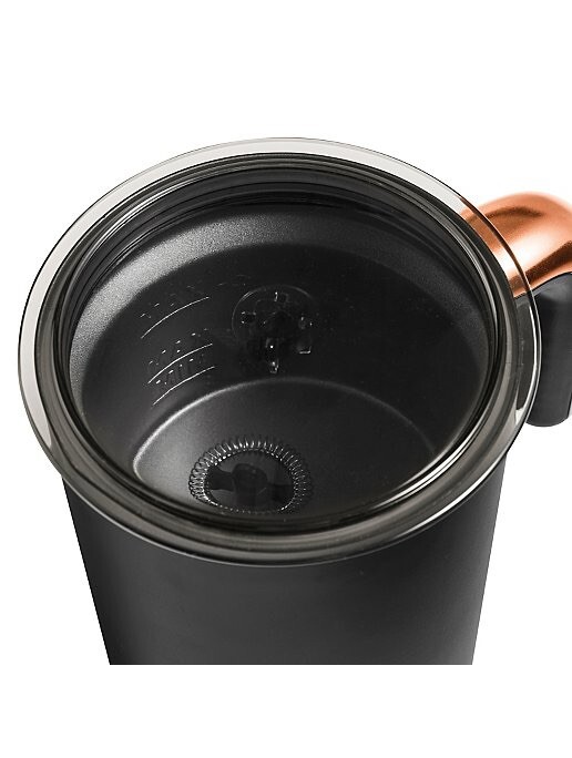 Milk Frother Black & Rose Gold Milk Frother eBay