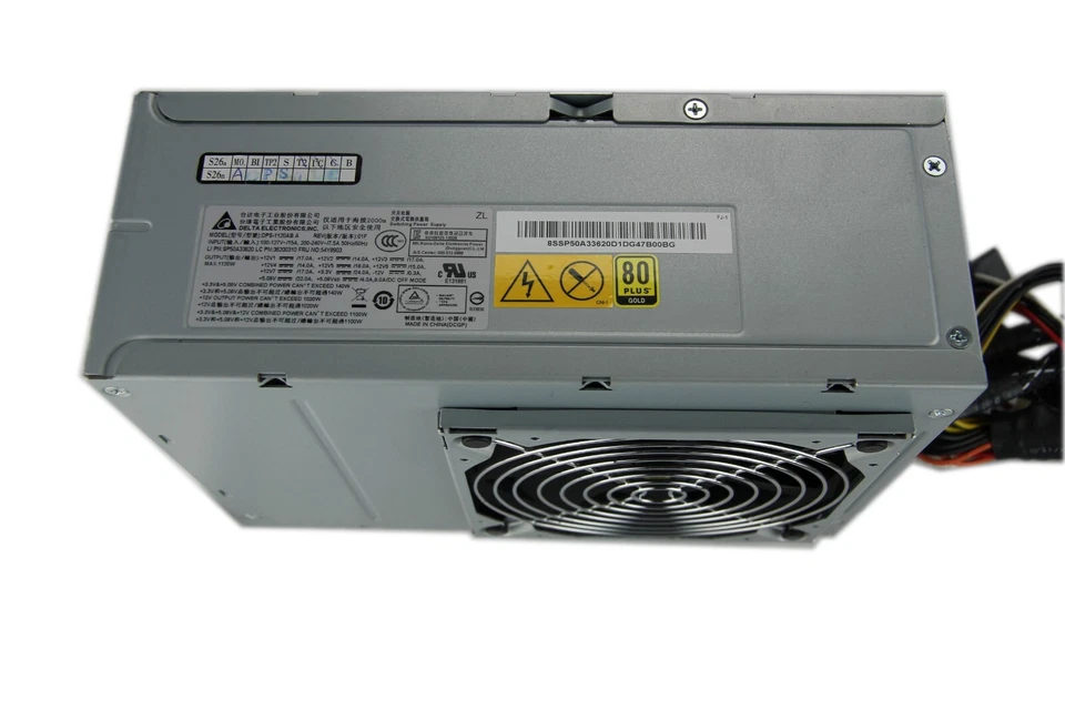 Lenovo ThinkStation D30 1120W 80 Plus Gold Power Supply DPS-1120AB 54Y8903 - Image 2 of 3
