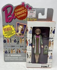 1995 Poodle Parade Barbie Doll Keychain Original Unopened