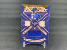 2019 PANINI LEATHER & LUMBER DANNY JANSEN BAT JERSEY RELIC /299 BLUE JAYS