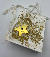 Dior Shopping Gift Bag Shiny Gold Lettering h50