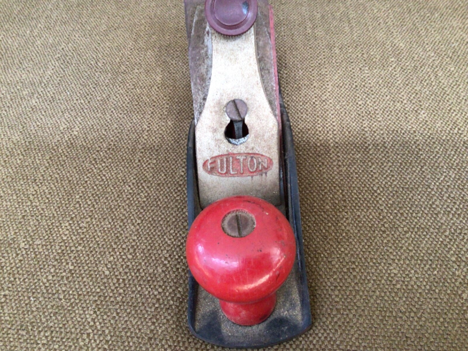 Vintage Fulton 9” wood hand plane eBay