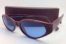 New Rare ALAIN MIKLI Sunglasses A 2197 2238 52-15 139 Burgundy and Black Frames