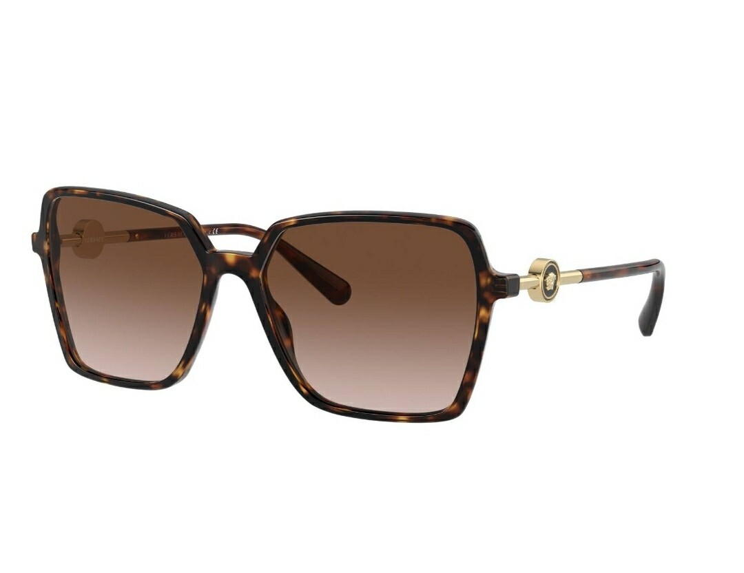 VERSACE VE4396 108 13 Havana Brown Gradient Lens 58 mm  display picture 1