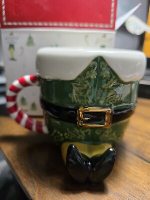 Pottery Barn Buddy the Elf mug, NIB, Free Priority Ship!
