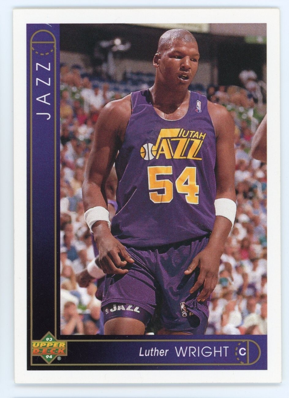 1993-94 Upper Deck Luther Wright #156 Rookie RC