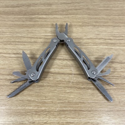 Vintage SHEFFIELD 8-Function Stainless Steel Folding Multi-Tool