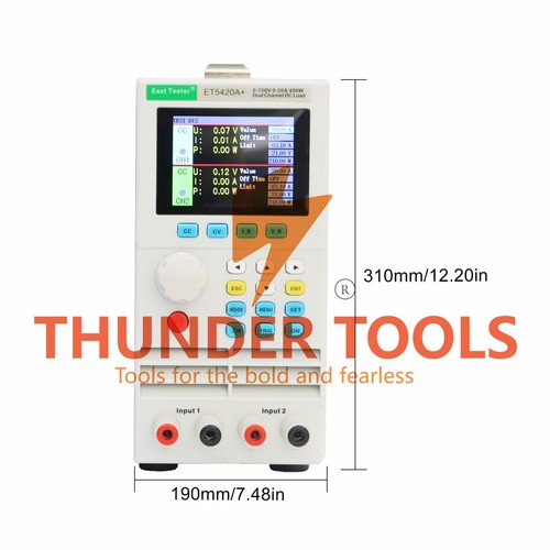 Thunder Tools East Tester ET5420A+ Programmable Dual-channel DC Electronic - Bild 7 von 12