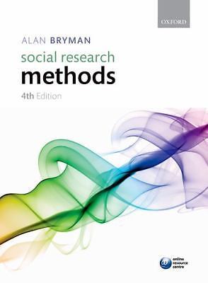 洋書 SOCIAL RESEARCH METHODS - Alan Bryman Social Research Methods by Alan Bryman (2012, Trade
